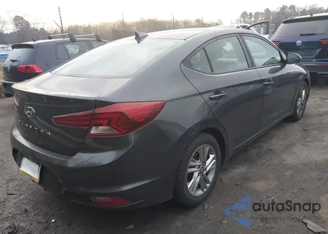 2020 Hyundai Elantra Sel z USA, uszkodzony, nr VIN 5NPD84LF6LH568536